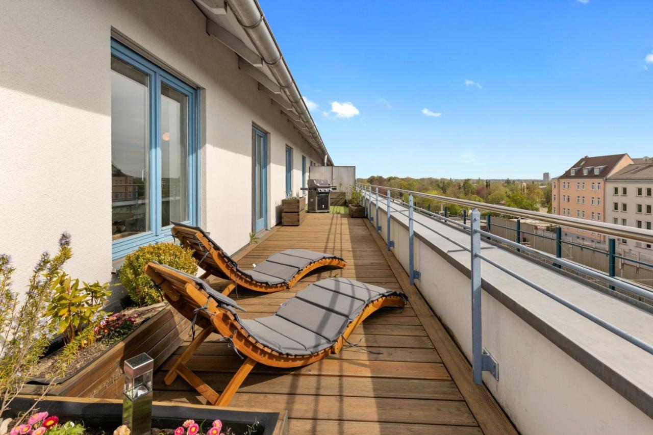 Arbio I Premium Penthouse Apartment Augsbourg Extérieur photo